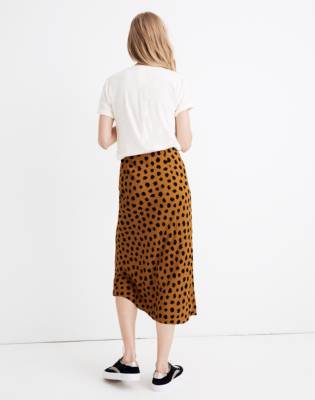 slip midi skirt