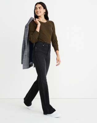 madewell high rise flare