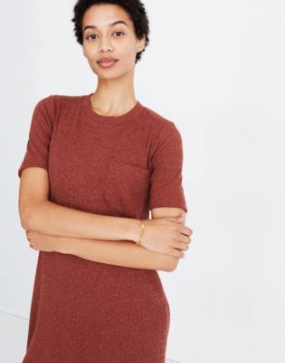 madewell midi tee dress