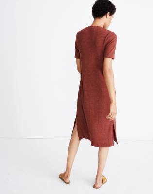 madewell midi tee dress