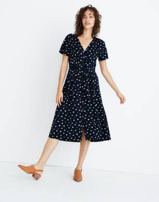 madewell denim daylily dress