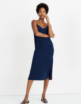 madewell apron slip dress