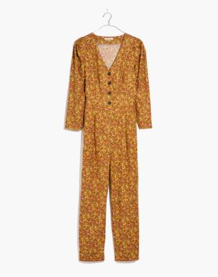 madewell puff sleeve jumpsuit