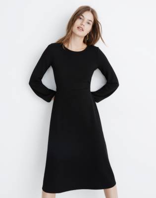 midi crepe dress