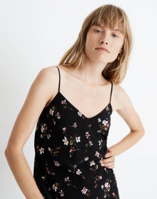 petite silk slip dress