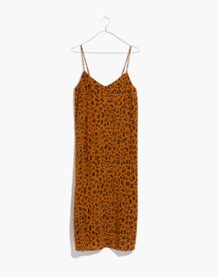 madewell leopard dress