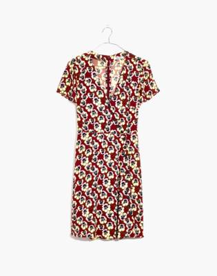 button wrap dress madewell