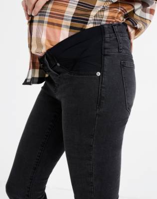 madewell side panel maternity jeans