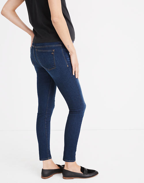 Maternity Over-the-Belly Skinny Jeans in Hayes Wash