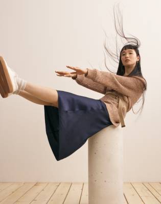 madewell slip skirt