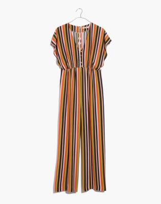 madewell v neck jumpsuit