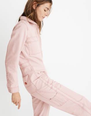 pink dickies jumpsuit