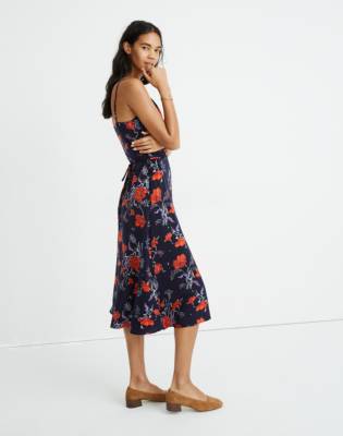 poppy wrap dress