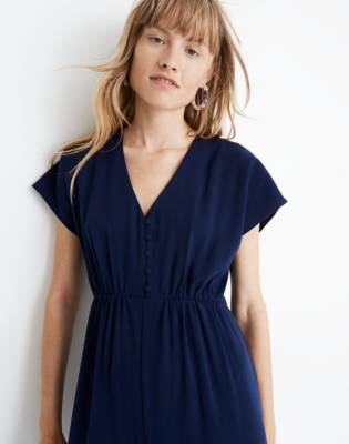 madewell v neck jumpsuit