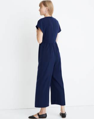 madewell v neck jumpsuit