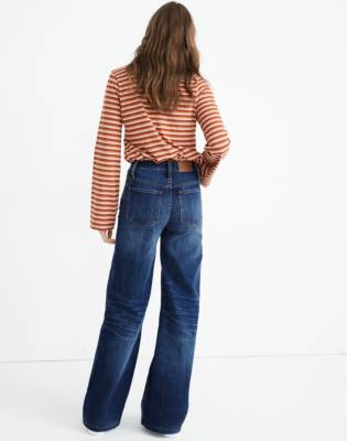 madewell wide leg jeans