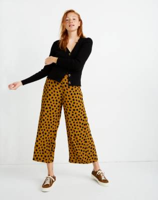 madewell painted spots skirt