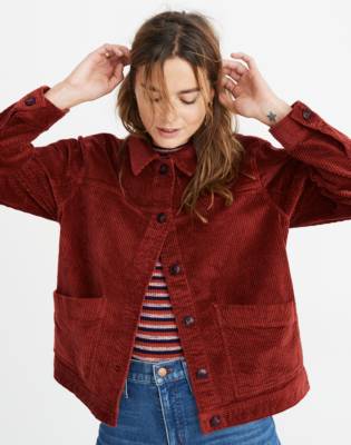 madewell denim chore jacket