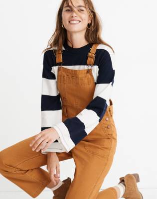 womens straight leg overalls