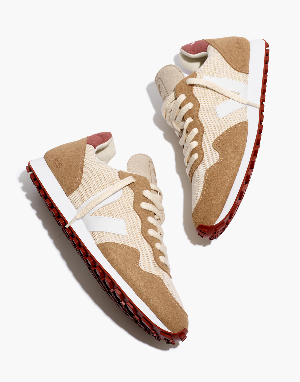 Mw Madewell X Veja&trade; Sdu Sneakers In Camel Multi
