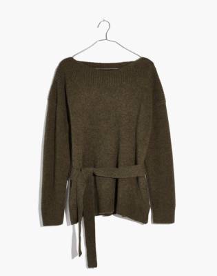 madewell boatneck sweater dress