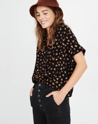 madewell flower sweatshirt