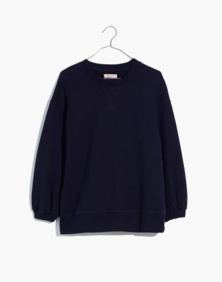 madewell bubble sleeve sweater