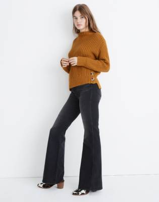 madewell mock neck sweatshirt