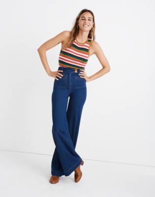 madewell rigid flare jeans