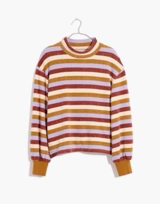 madewell mock neck sweatshirt