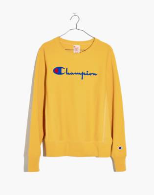 sweater champion yellow