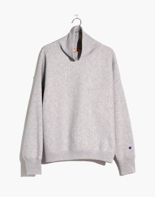 champion high neck sweatshirt