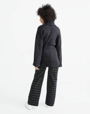 cardigan tie waist