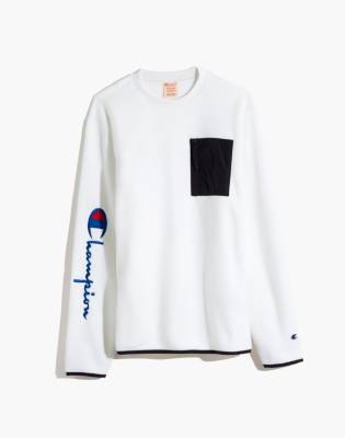 champion fleece crewneck