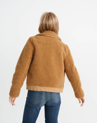 madewell hybrid sherpa jacket