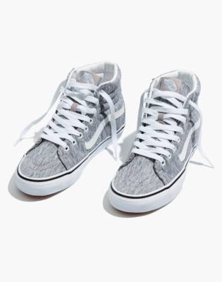 high top vans gray