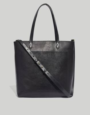 zipper top tote bag