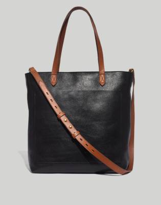 madewell zip top transport tote