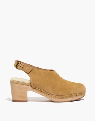 sheepskin lined clogs