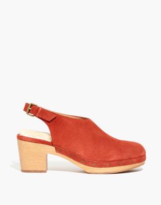 madewell marlo slingback clog