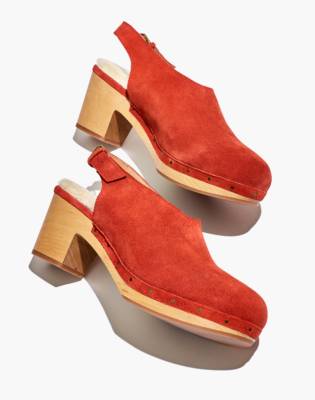 madewell marlo slingback clog