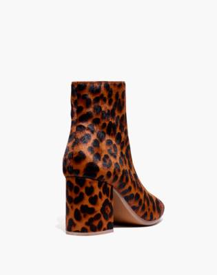 madewell leopard booties