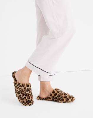 madewell fuzzy slippers