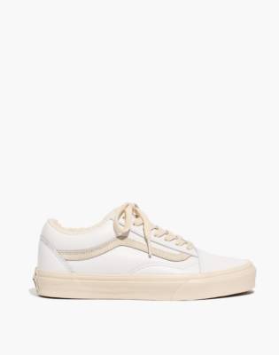 madewell vans suede and sherpa