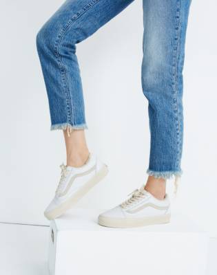 madewell x vans suede and sherpa