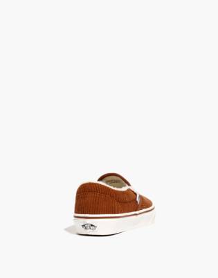 madewell vans suede and sherpa