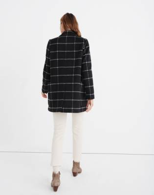 hollis double breasted coat madewell