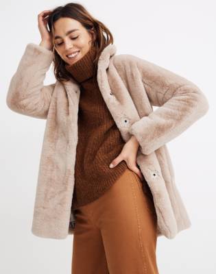 madewell fur coat