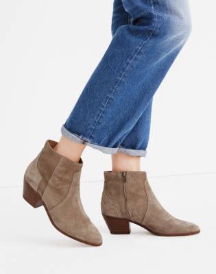 western wedge boots