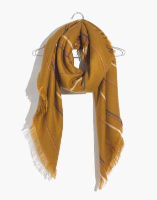 gold blanket scarf